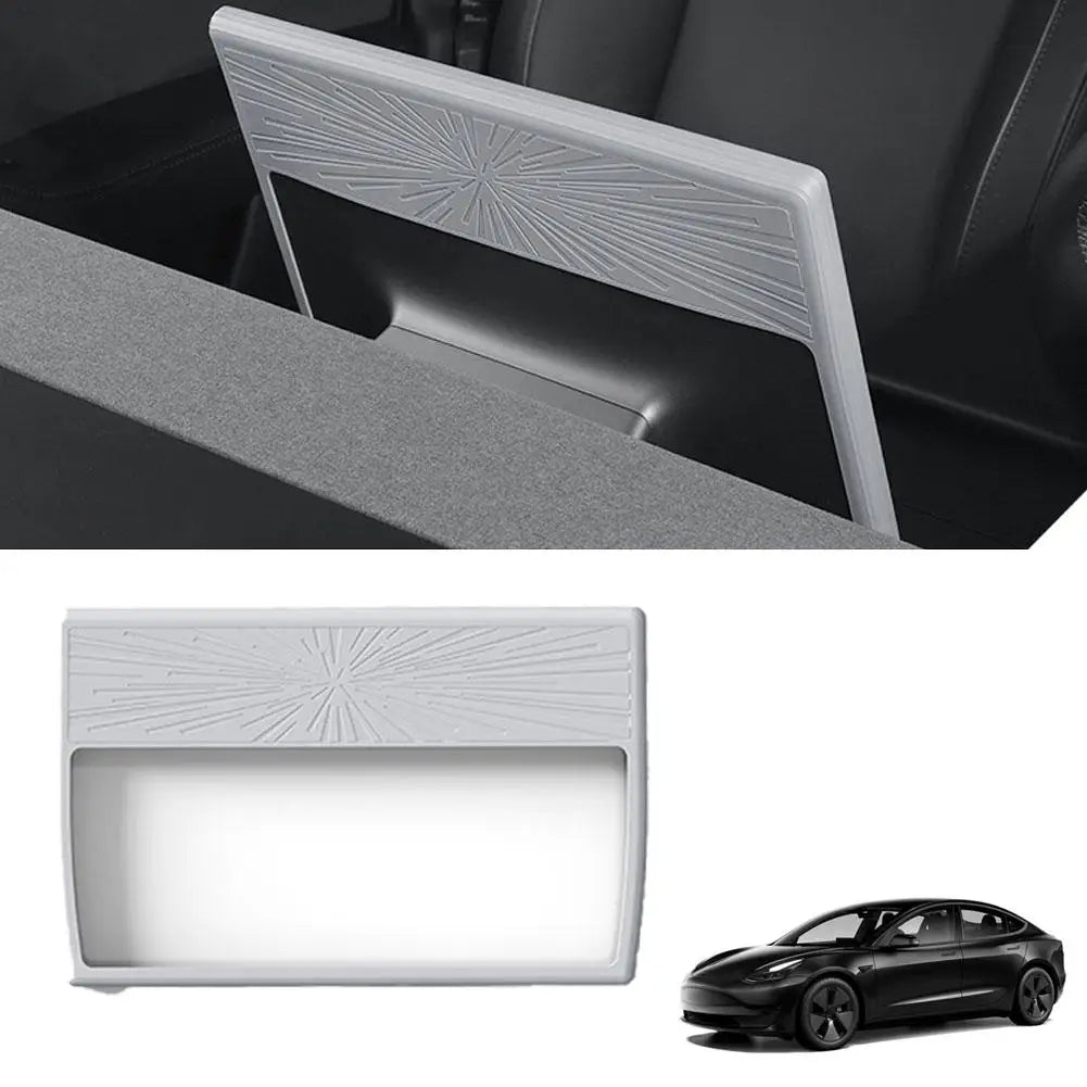 16" Silicone Screen Protector Frame for Tesla Model Y 2026 Screen Edge Protector Oasis Select Gray