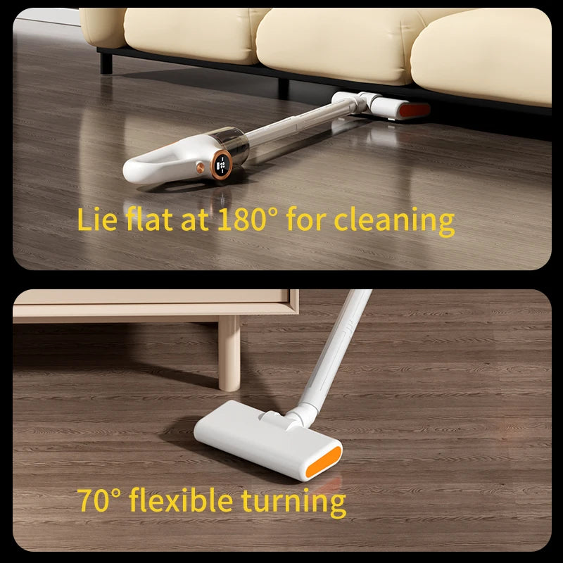 Cordless Handheld Vacuum – 15000Pa HEPA Wet & Dry, Pet Hair