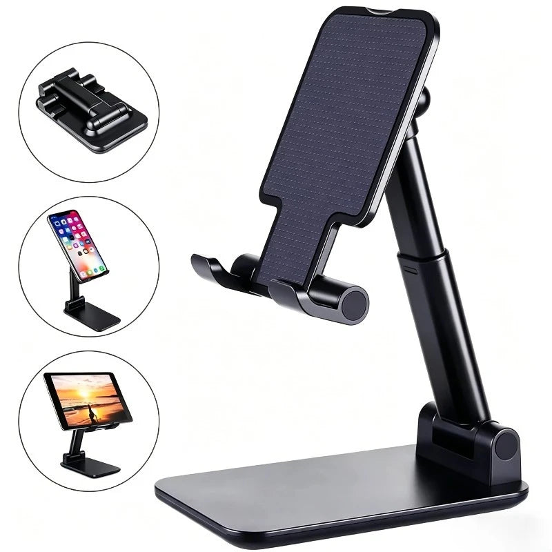 1pc Adjustable Desktop Phone Stand, Universal Tablet Holder for IPhone IPad, Mobile Cell Phone Stand for Desk Phone Stand, Home Oasis Select