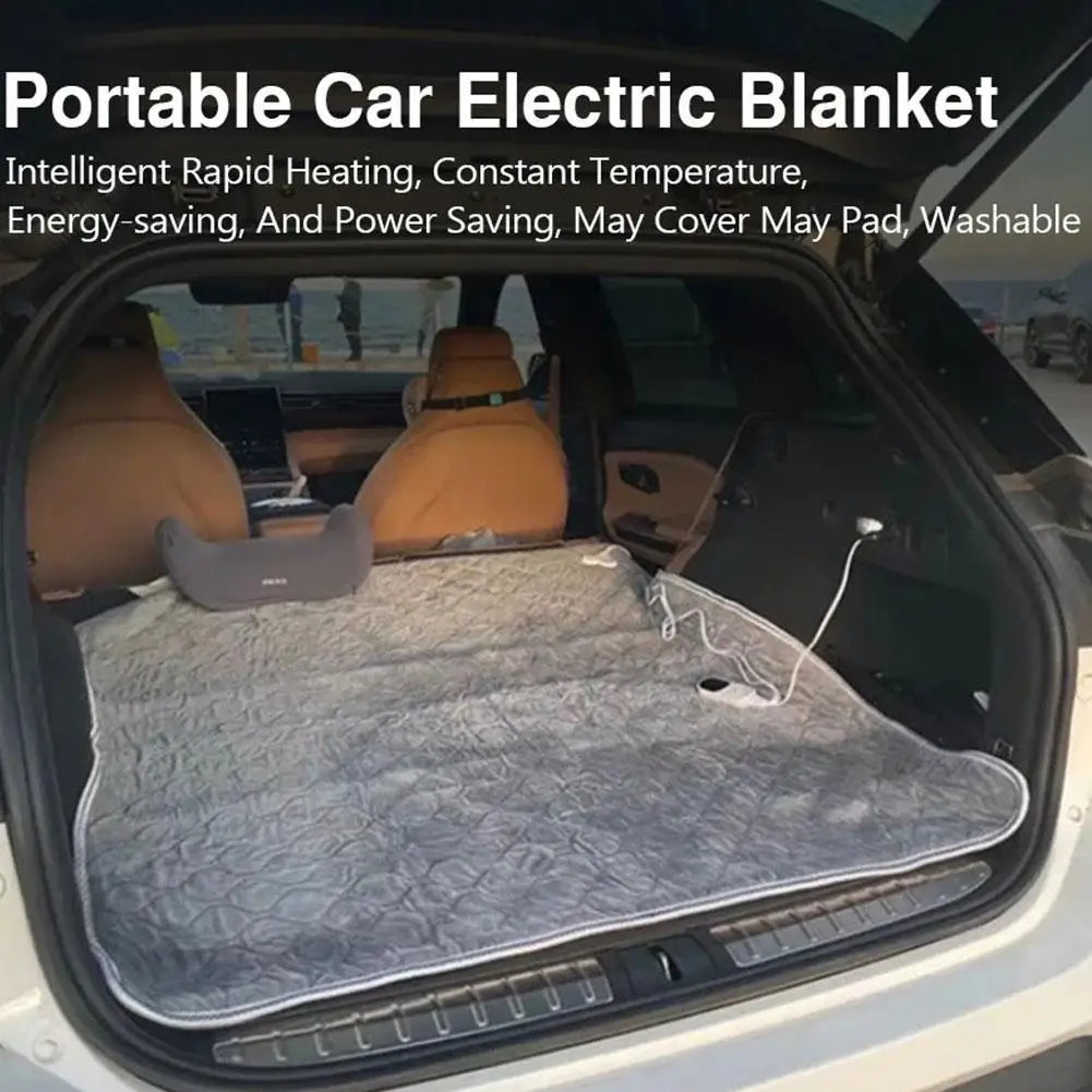 12V Electric Heated Car Blanket – Camping, Truck & Off-Road Heated Car Blanket Oasis Select