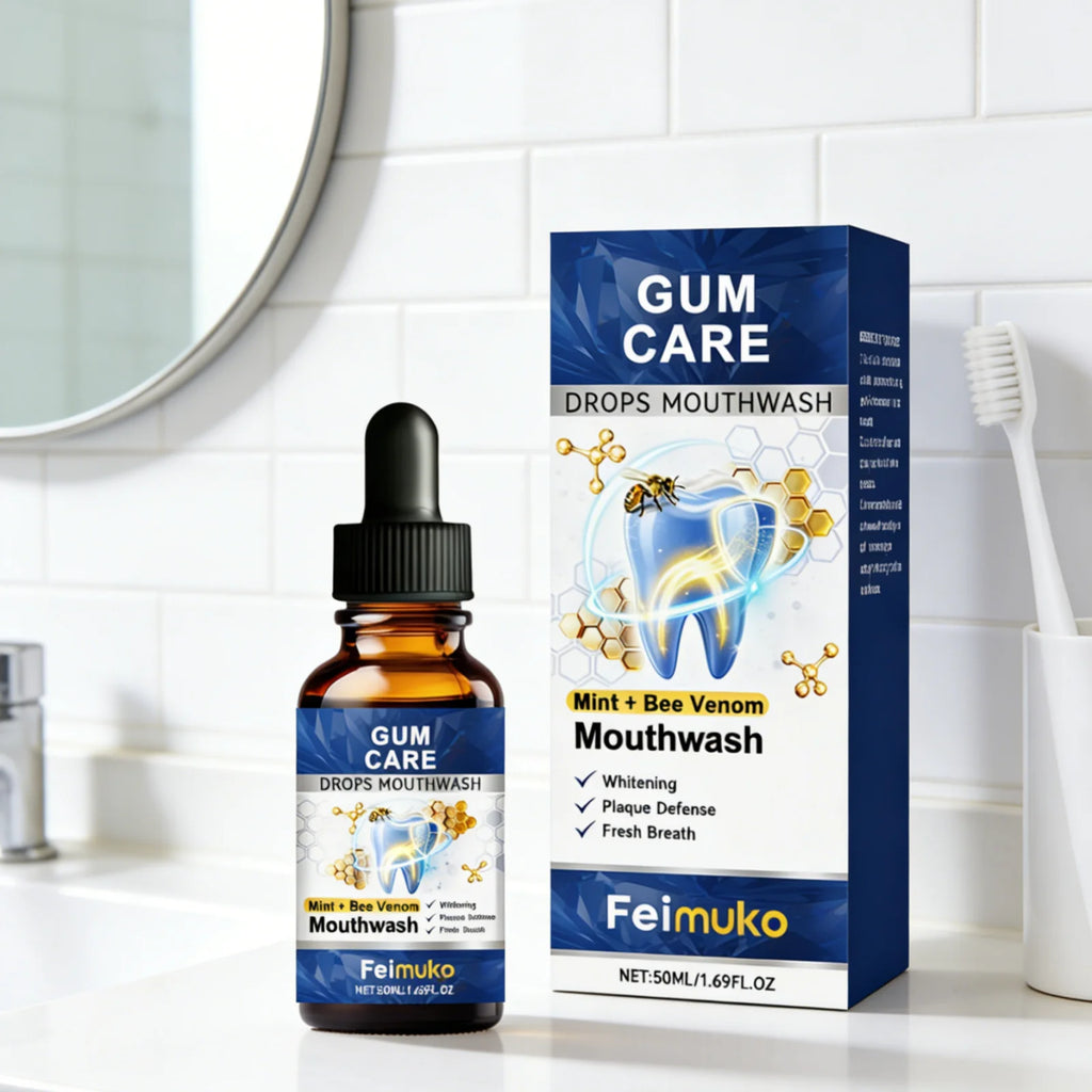 Feimuko Bee Venom Gum Care Mouthwash – Teeth Whitening 50ml Gum Care Mouthwash Oasis Select