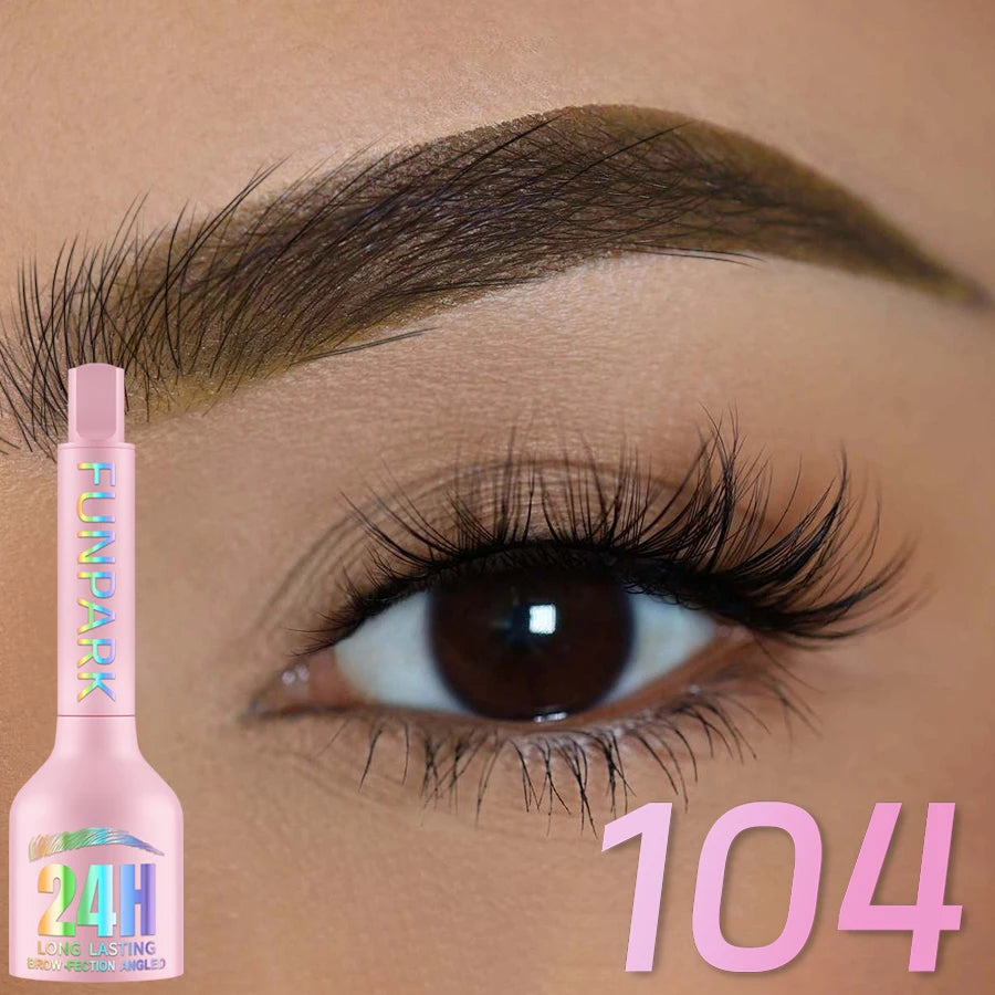 FUNPARK 3D Microblade Eyebrow Dye Cream – Waterproof, 3 Colors