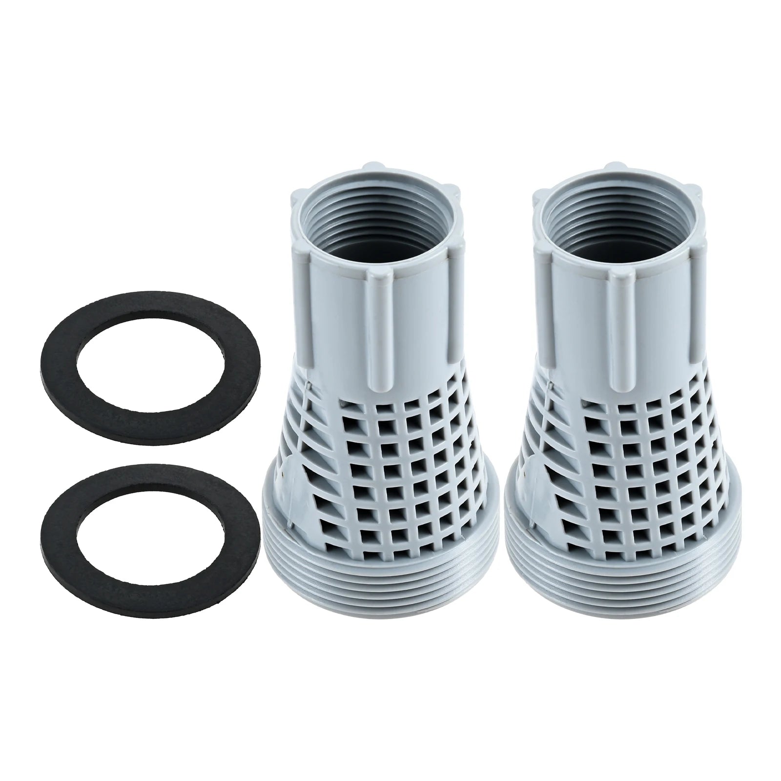 2Pcs 4K8001 Long Filter Adaptor Plastic Long Filter Adaptor Kit for Intex 58254,Wide Application Pool Filter and Pipes Connecte Oasis Select Default Title