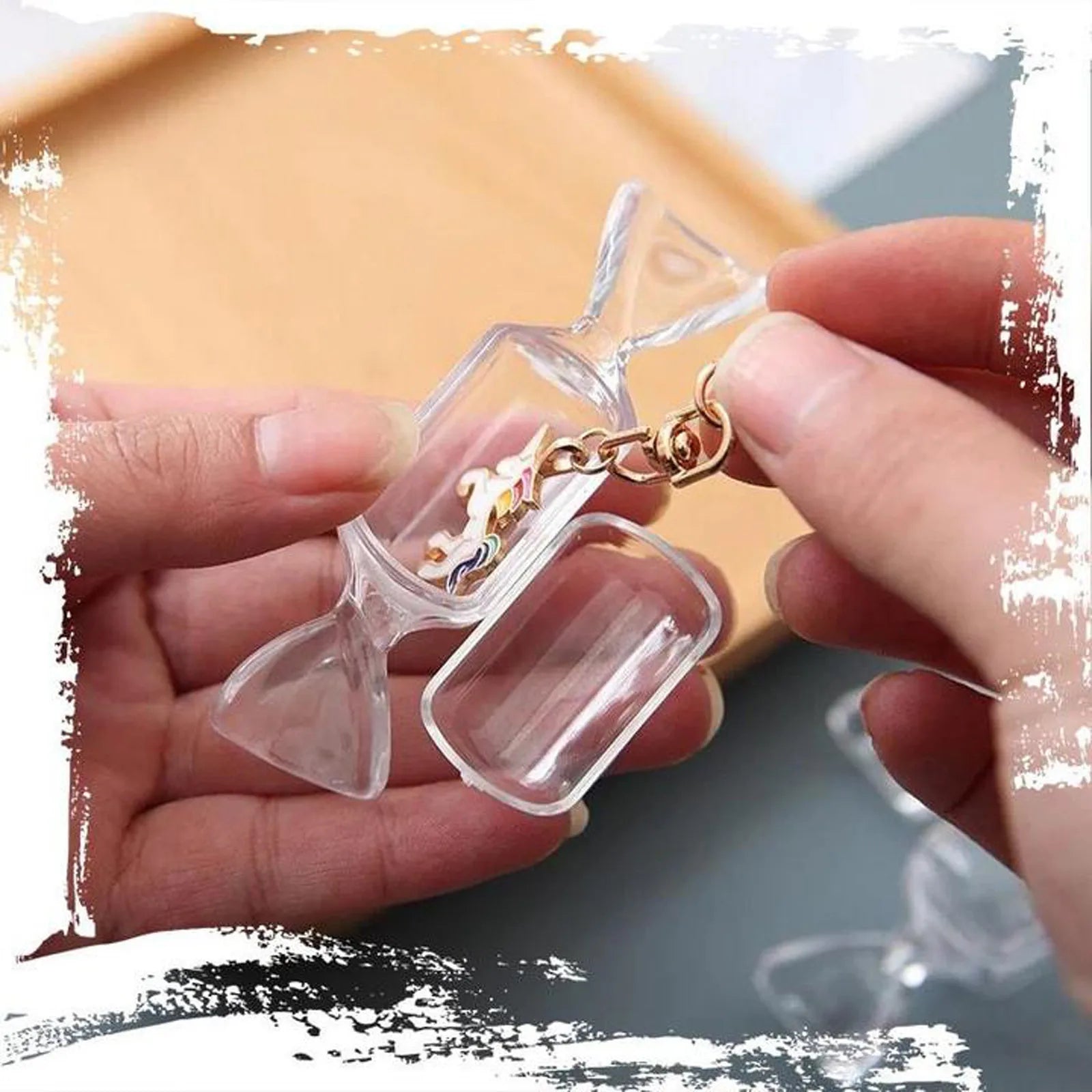 Candy Shape Transparent Jewelry & Mini Storage Box Organizer Jewelry Storage Box Oasis Select