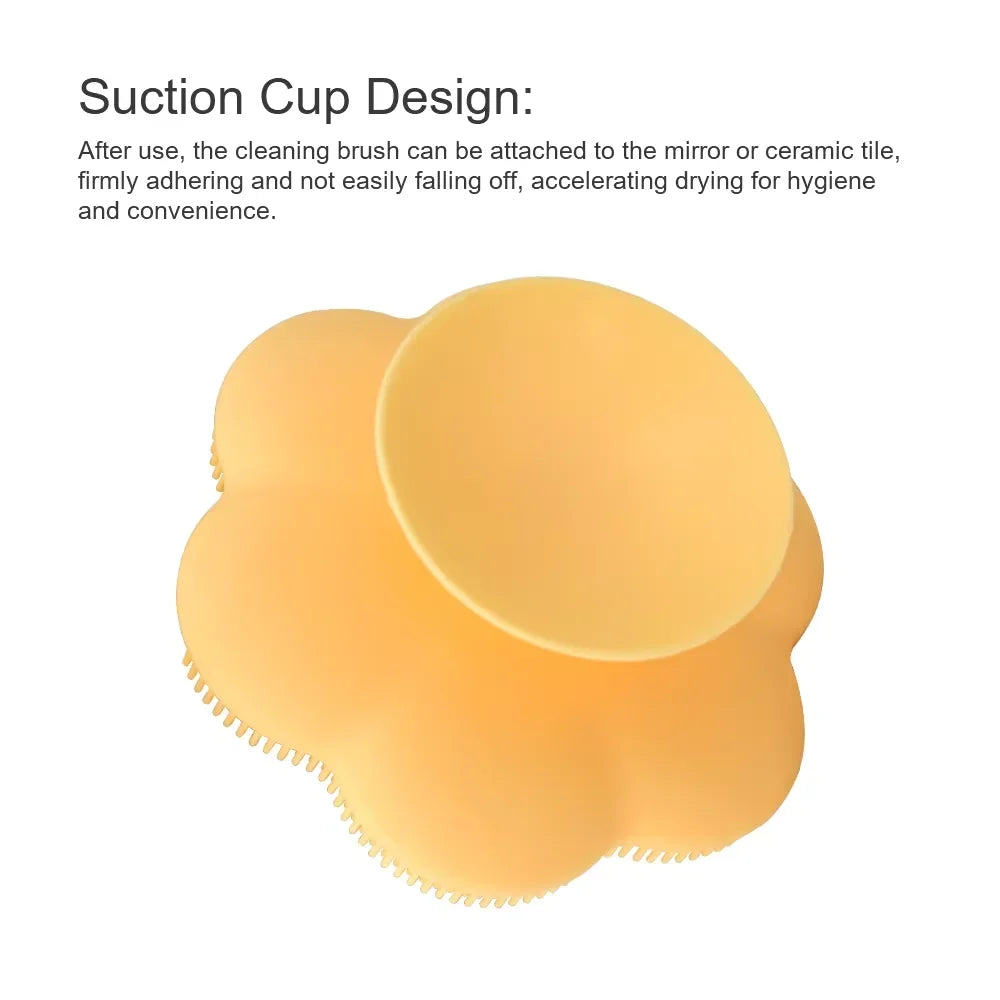Silicone Exfoliating Shower Brush – Body & Scalp Massager Silicone Shower Brush Oasis Select
