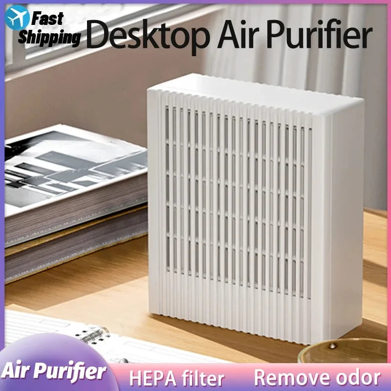 URGGU HEPA Desktop Air Purifier – Car, Bedroom & Office
