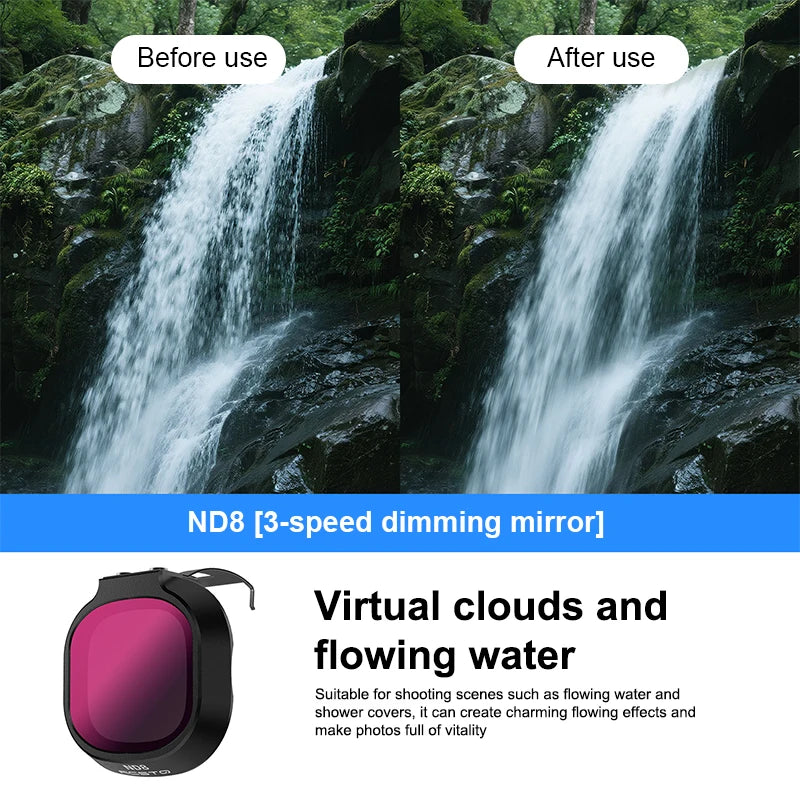 Drone Lens Filter Set For Neo2 ND Filter Kit ND8 ND16 ND32 CPL UV Filter Camera Anti-glare Filter Drone Accessories Oasis Select A4