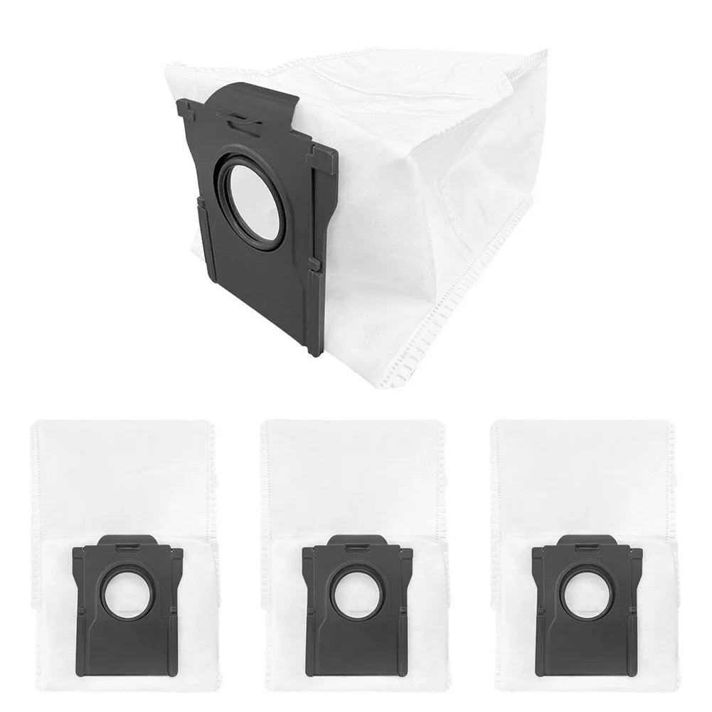 Replacement Dust Bag For Mova Mobius 60 Robot Vacuum Cleaner 4/10Pcs Disposable Non Woven Fabric Filter For Auto Empty Station Oasis Select