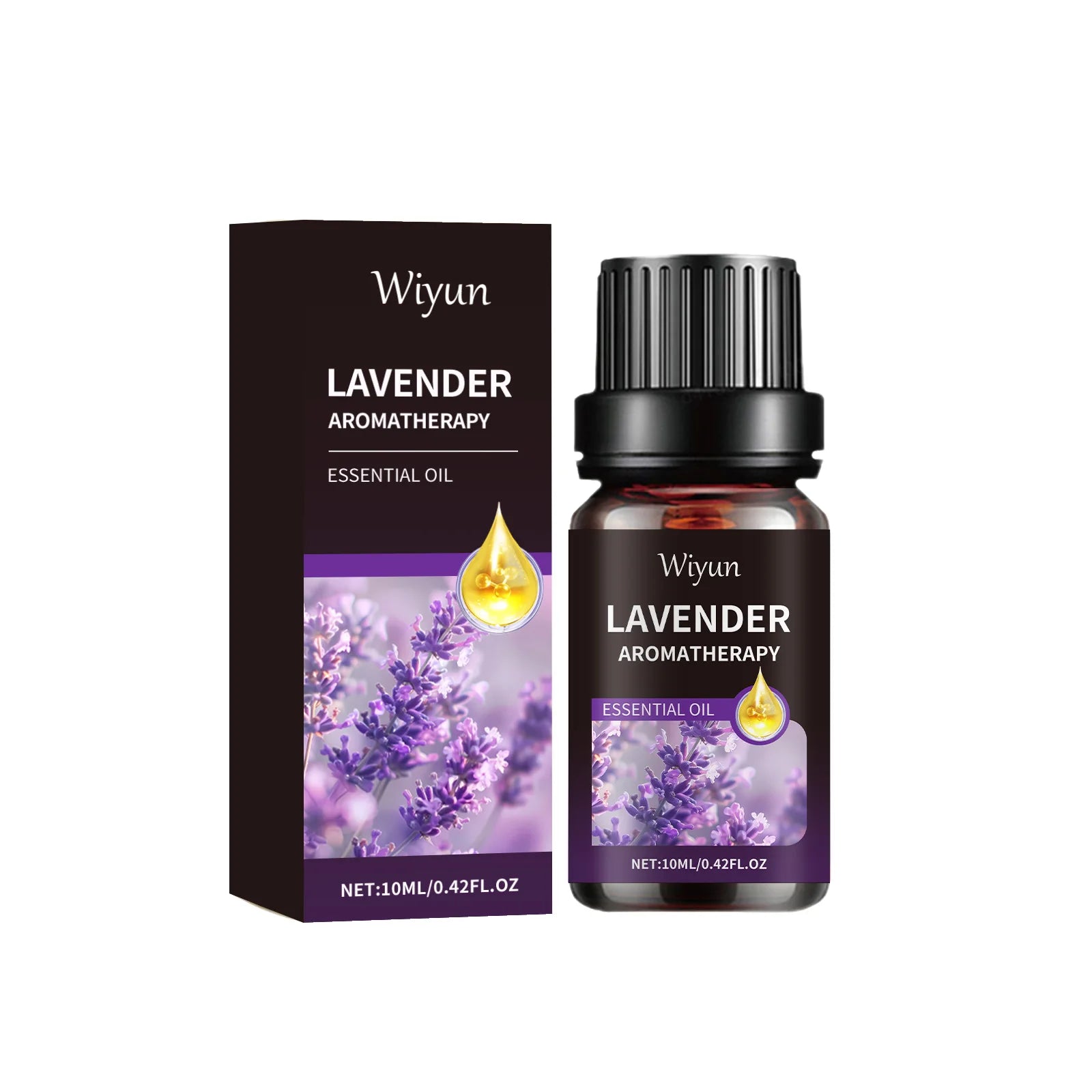Lavender Essential Oil Moisturizing Nourishing Face Skin Hair Soft Shine Multi-functional Care Oil Oasis Select 10ml boxed