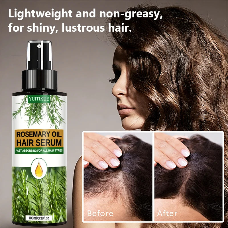 YUITIKUE Rosemary Hair Serum Spray – Frizz Control & Hydration