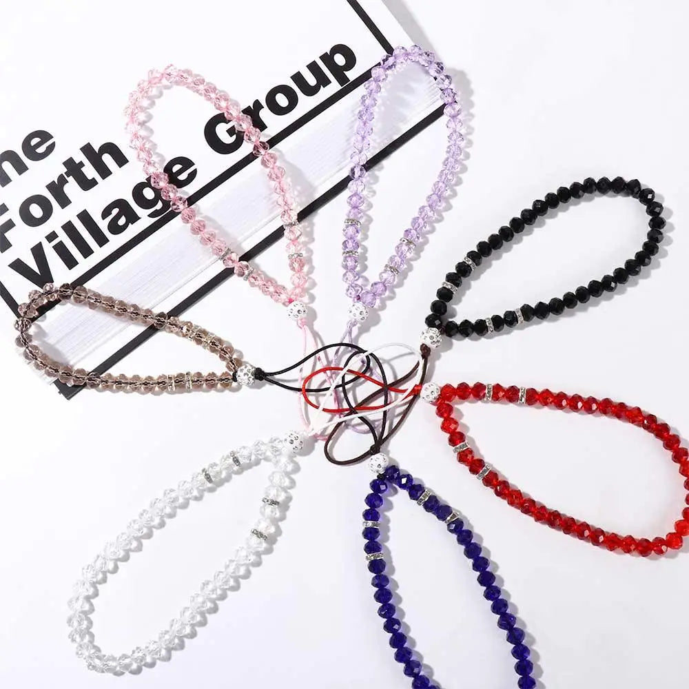New 1PC Luxury Crystal Mobile Phone Straps Lanyards For Keys Bling Diamond Hand Wrist Strap Rope Cord Holder Lanyard For Phones Oasis Select