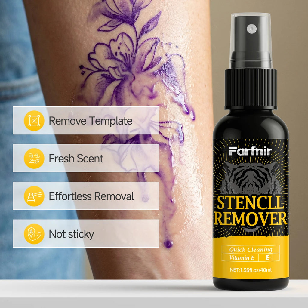 STEINCLL REMOVER is suitable for removing pattern stencils on the skin, spray remover, suitable for all skin types Oasis Select