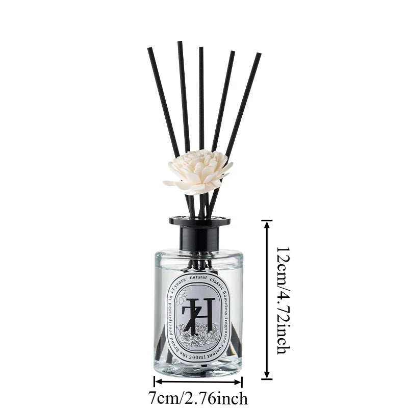 Flameless Home Fragrance Zuohe Hilton Shangri-La Freesia Lavender Aromatherapy Oil with Reed Diffuser Stick Liquid Air Freshener Oasis Select