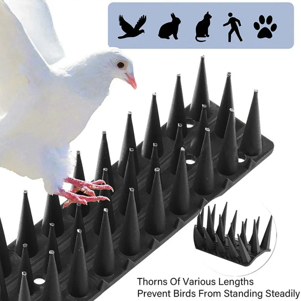 Bird Deterrent Spike Strips 43cm | Pigeon Repeller 8/12pc