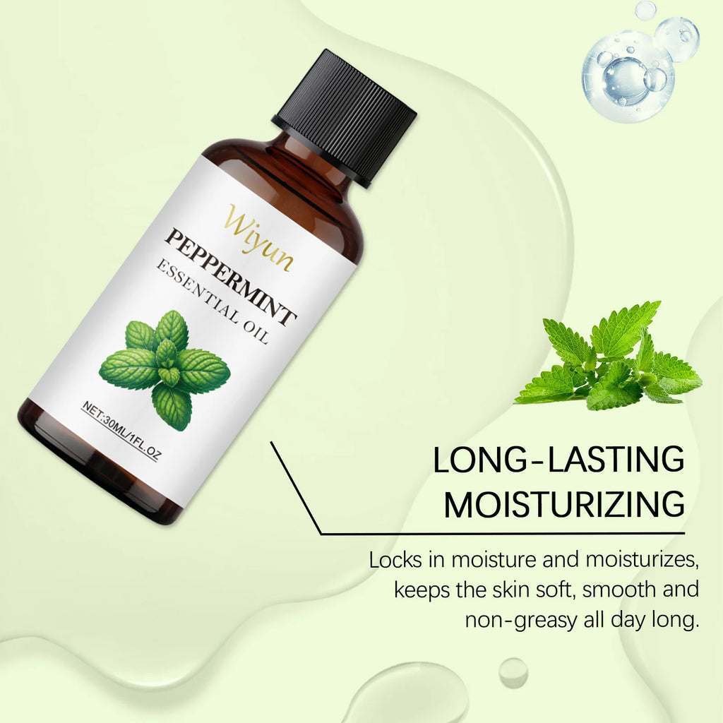 Peppermint Essential Oil Body Massage Oil – Deep Hydrating