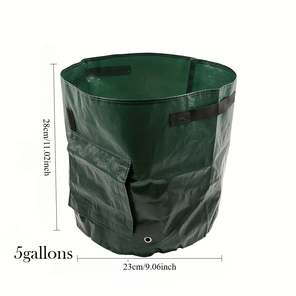 4PCSPotato Planting Bag,Breathable for Horticultural Cultivation of Vegetables and Fruits,Used for Planting Potatoes and Carrots Oasis Select
