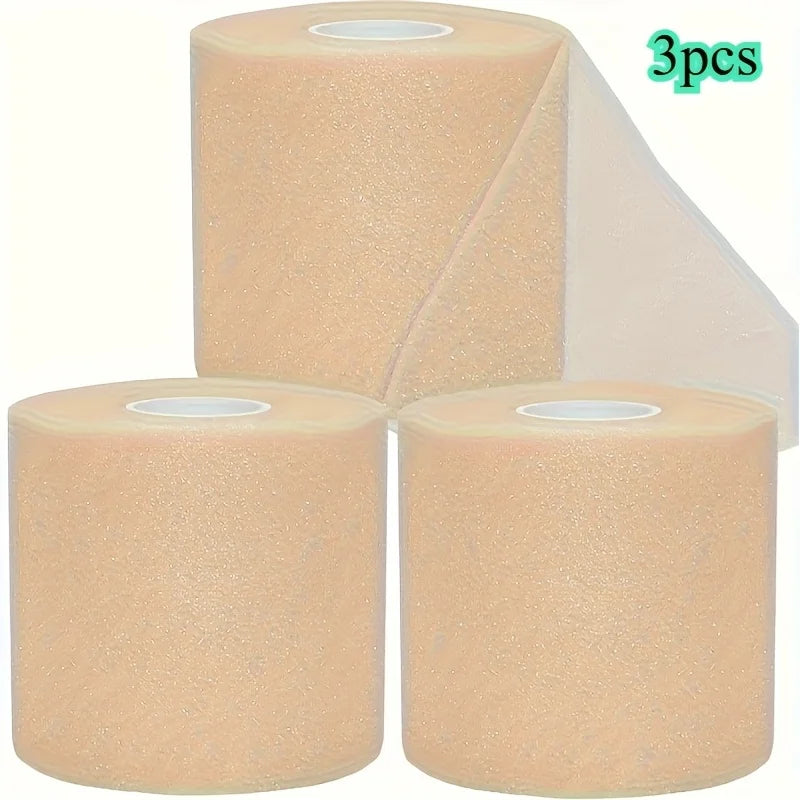 3 Rolls of Sports Protection Tape To Prevent Injury, Support and Buffer Tape, Breathable and Easy To Tear Without Residue Oasis Select 3PCS