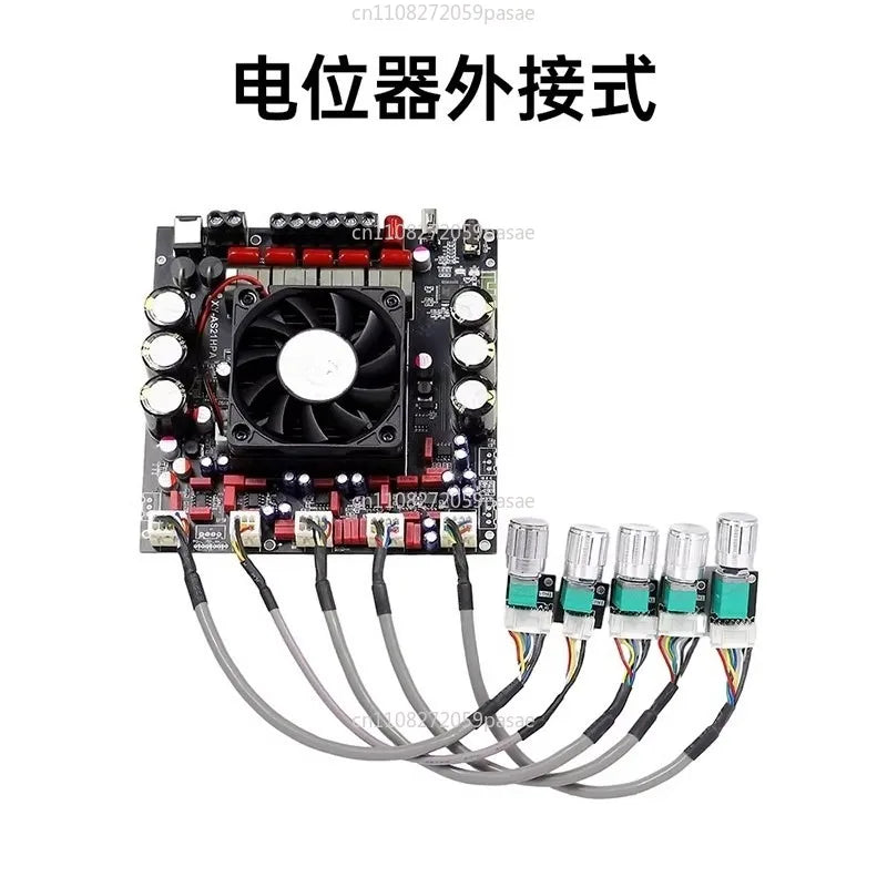 AS21HPA 2.1 Channel Bluetooth Amplifier 300W×2+600W TPA3255