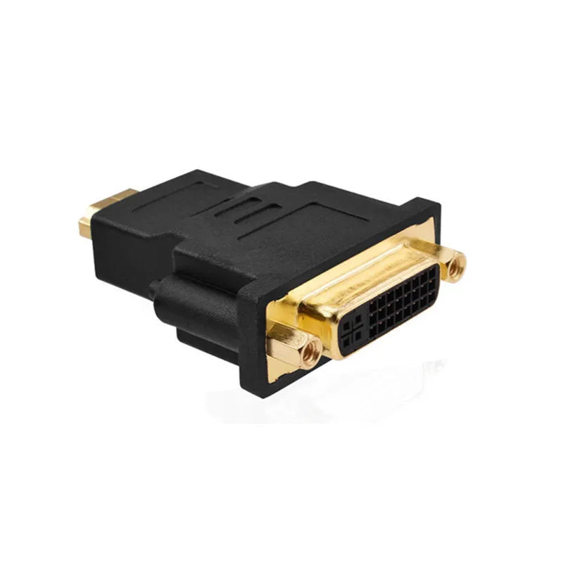DVI to HDMI-compatible Adapter Converter HDMI Male to DVI 24+5 Female Converter Adapter 1080P For HDTV Projector Monitors Oasis Select
