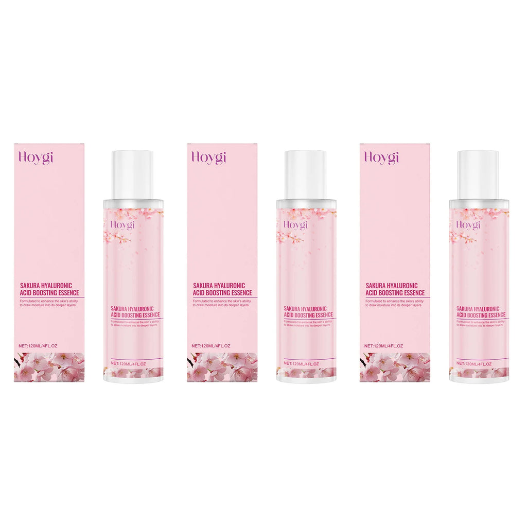 Hoygi Hyaluronic Acid Face Serum – Deep Hydration & Brightening Hyaluronic Acid Serum Oasis Select 3 x 120ml Boxed