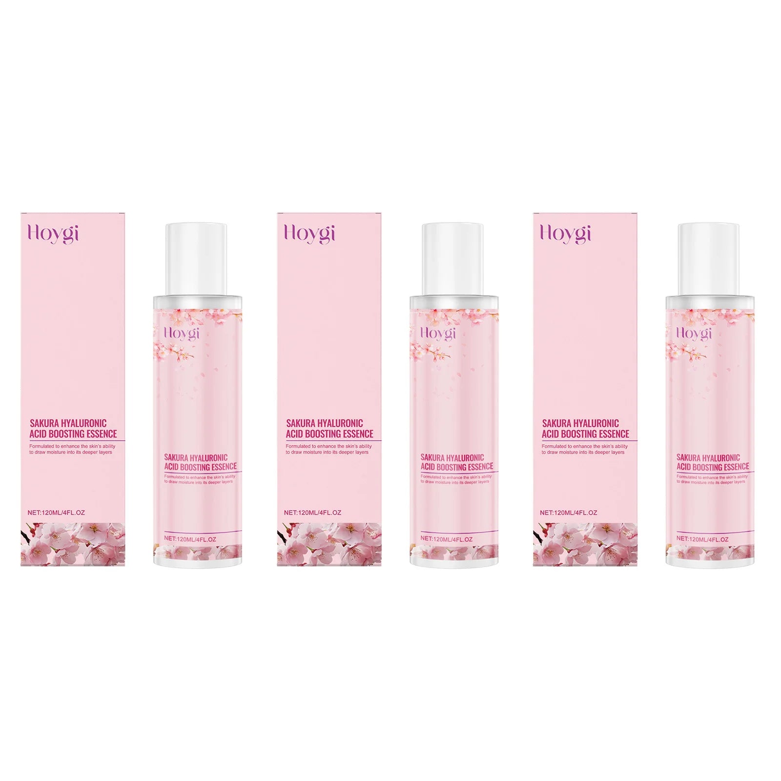 Hoygi Hyaluronic Acid Face Serum – Deep Hydration & Brightening Hyaluronic Acid Serum Oasis Select 3 x 120ml Boxed