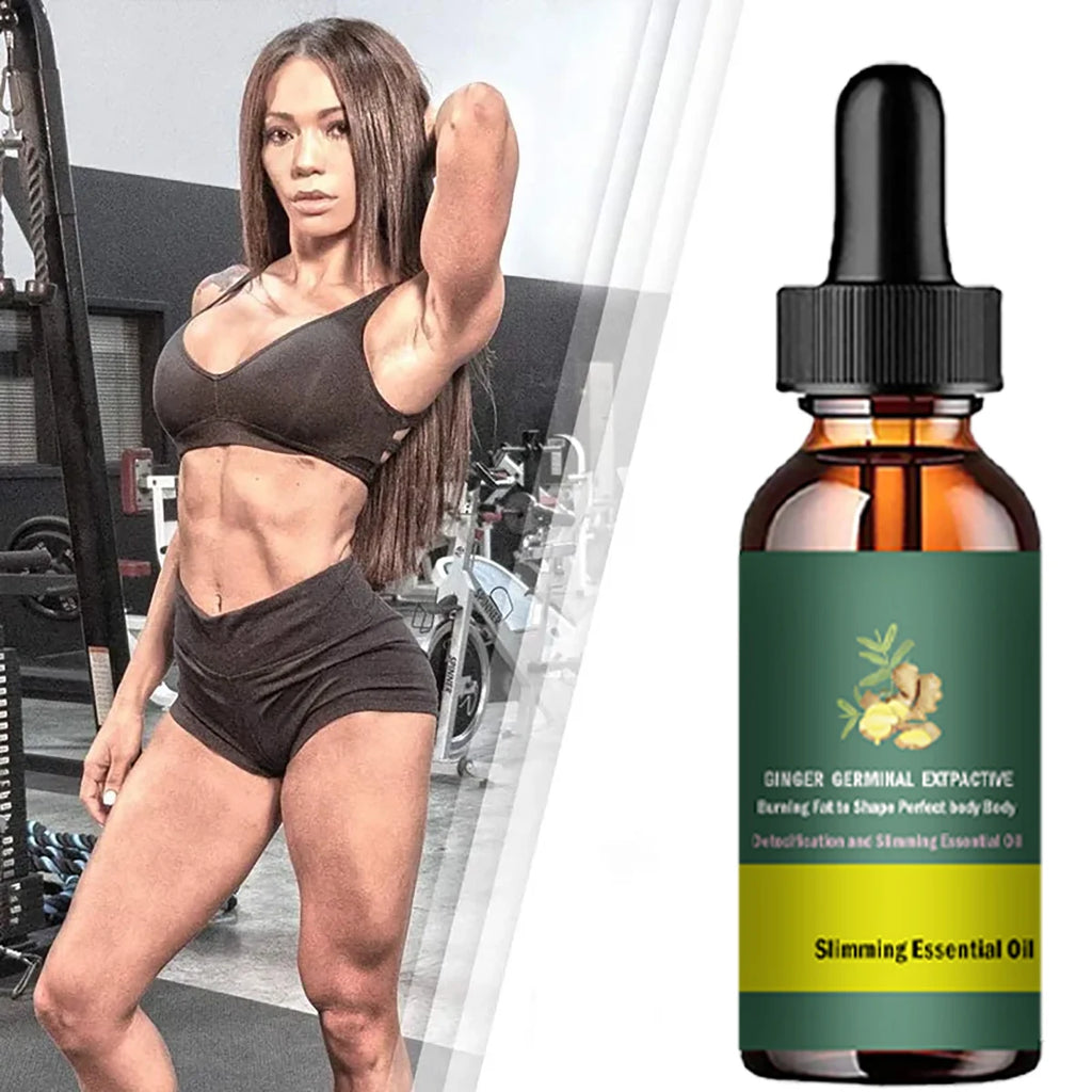 TRSTAY Ginger Slimming Massage Oil – Waist Leg Belly