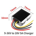 12V 24V to 28V 8A 5A 20A 9V-36V DC DC Charger used for 24V Lead-acid Battery Dual-battery System Boost-Buck Converter Oasis Select 9-36V to 28V 5A