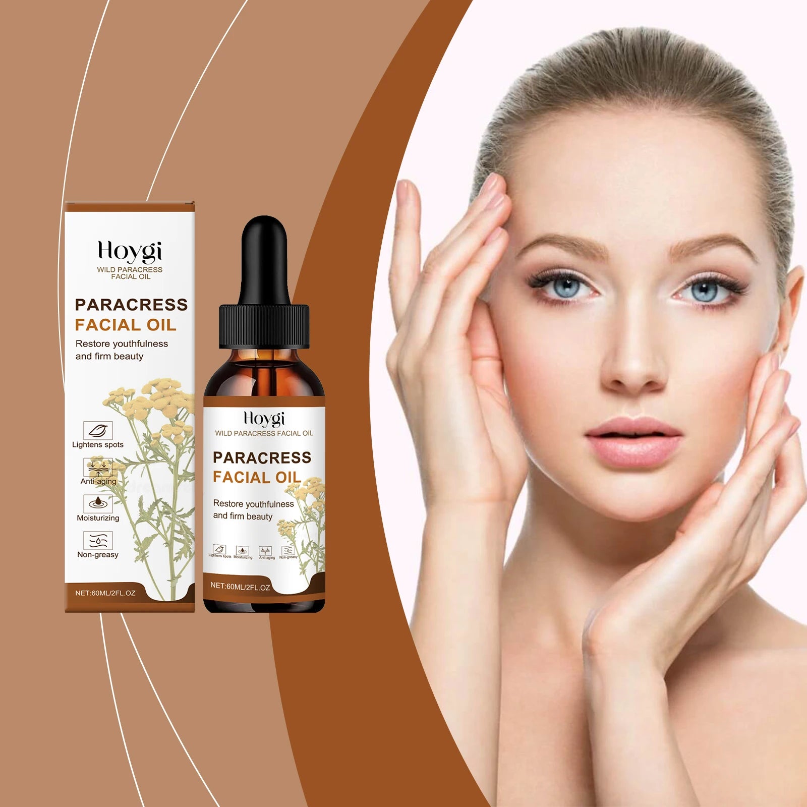 Hoygi Paracress Facial Oil – Barrier Repair & Brightening 60ml