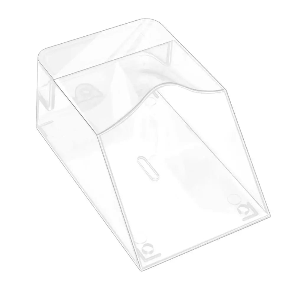 Waterproof Cover For Wireless Doorbell Door Bell Ring Chime Button Transparent Door Bell Protective Cover For Home Doorbell Oasis Select transparent
