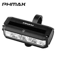 PHMAX Bicycle Front Light 1000 Lumen Type-C Rechargeable Flashlight 2000mAh Warning Light TMB Mountain Road Road Cycling Lamp Oasis Select QD-3601