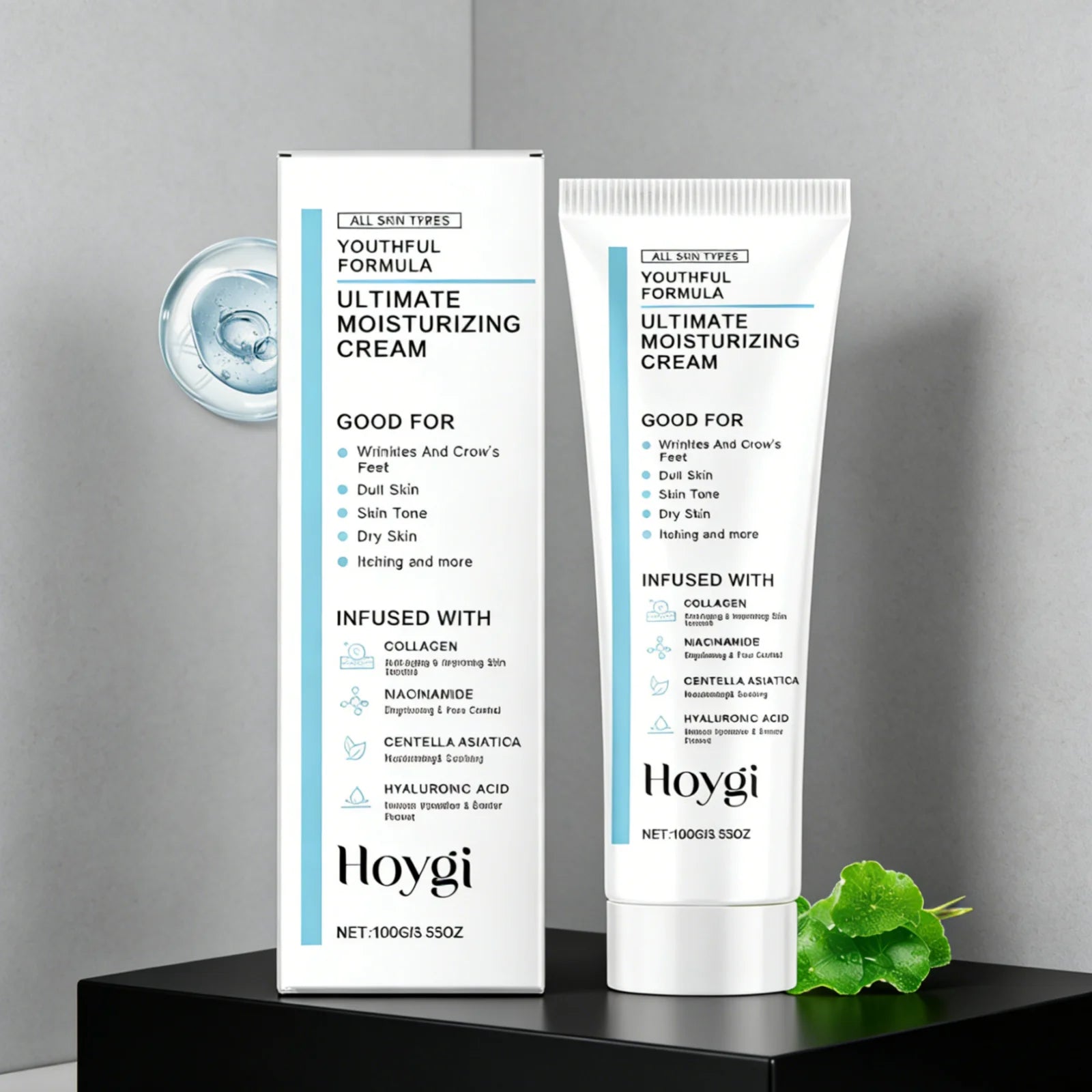 Hoygi Ultimate Moisturizing Cream Reduce Fine Lines Anti Aging Improve Skin Elasticity Deep Nourishment Hydrating Repair Cream Oasis Select