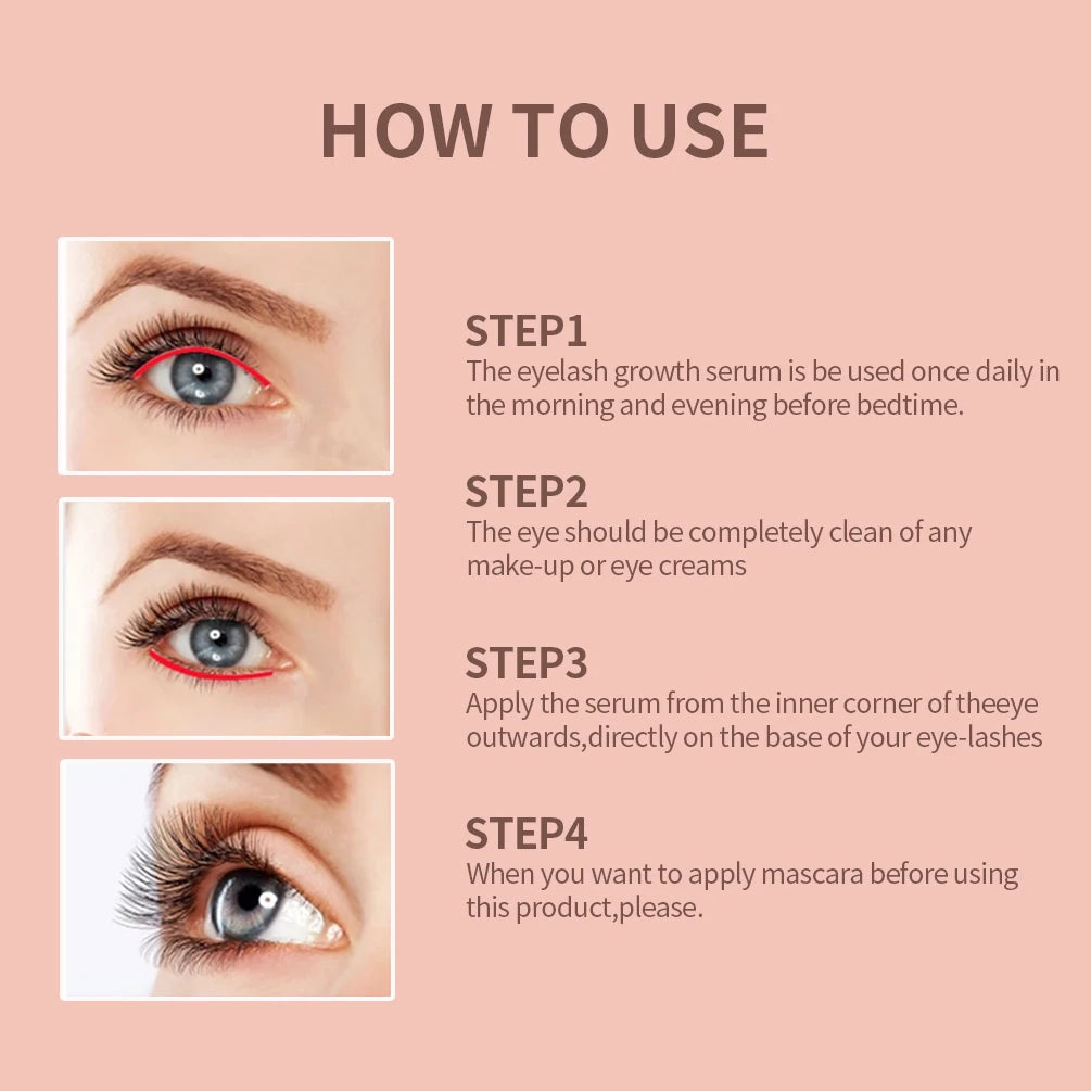 QiBest Eyelash Growth Serum – Thickening & Lengthening Lash