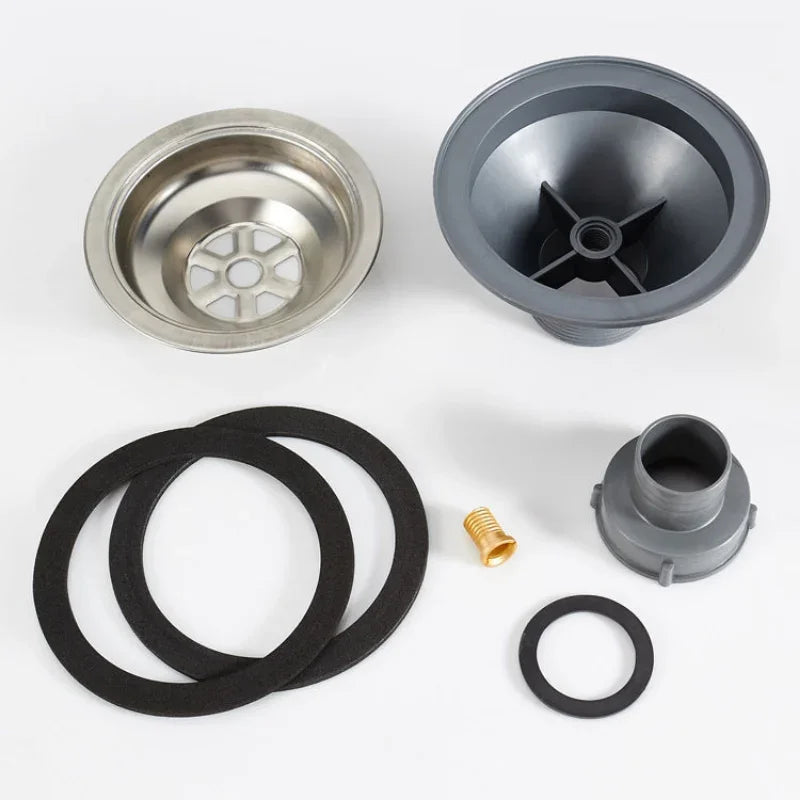 1PCS Stainless Steel Sink Drain Basin Drainer Waste Strainer Plug Waste Basket Sealing Lid for Kitchen Bathroom Accessories Oasis Select