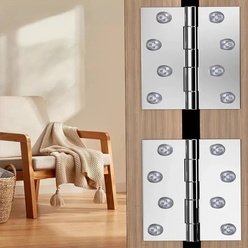 Stainless Steel Swing Hinges for Doors and Windows Mini Hinges for Hinges and Hardware Accessories for Home Doors Oasis Select