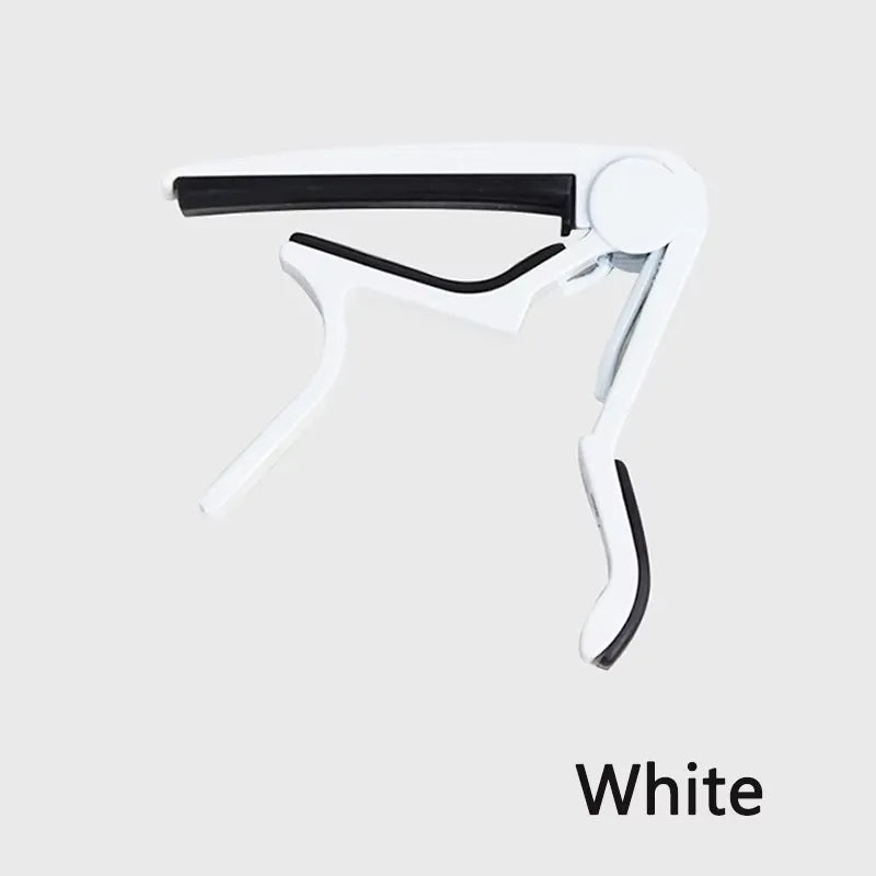 1/2/3pcs Guitar Capo For 6 String Acoustic Classic Electric Guitar Alloy Metal Universal Multifunction Capo Guitar Accessories Oasis Select White 1pc