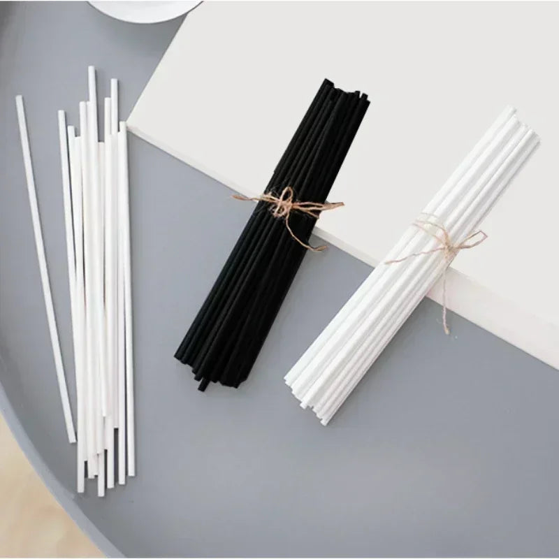 100/200pcs Aromatherapy Sticks, Diffuser Sticks, Black Pink Fragrance Diffusing Strips, Long-lasting, for Indoor Use in Bathroom Oasis Select