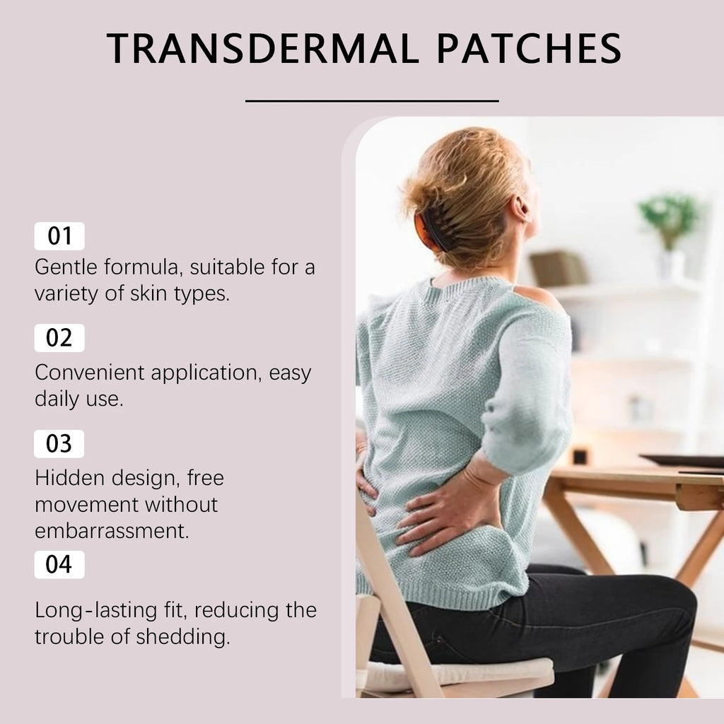 120PCS Energy Support Body Patches Natural Red Ginseng Ginkgo Biloba Collagen Circulation Boost Energy Boost SkinCare Patches Oasis Select