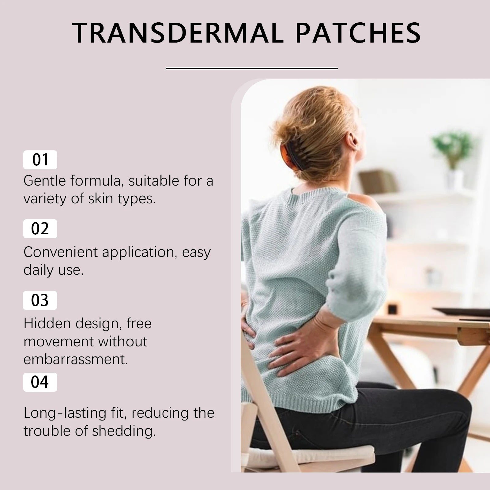 120PCS Energy Support Body Patches Natural Red Ginseng Ginkgo Biloba Collagen Circulation Boost Energy Boost SkinCare Patches Oasis Select