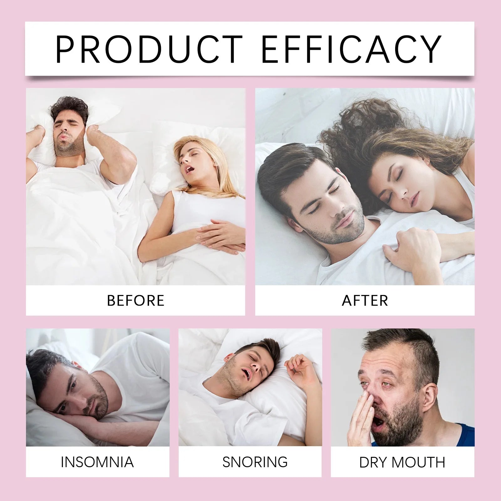 Laniska Lavender Stop Snoring Sleep Patch Enhance Breathing Easy Use Mouth Tape Children Adult Correction Night Sleep Care Patch Oasis Select