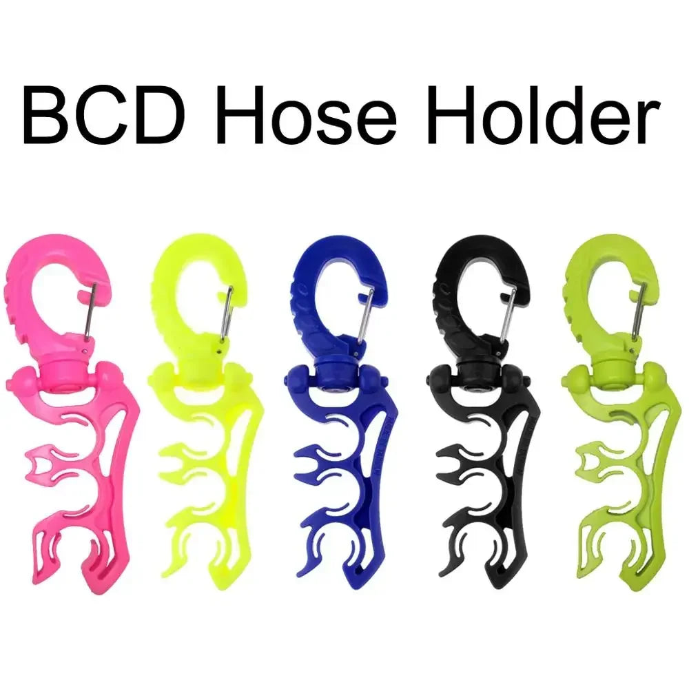 Scuba Diving Triple Regulator BCD Hose Holder Octopus Retainer BCD Clip Oasis Select