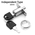 Cam Cylinder Lock 23/32mm – Cabinet, Wardrobe & Sliding Door