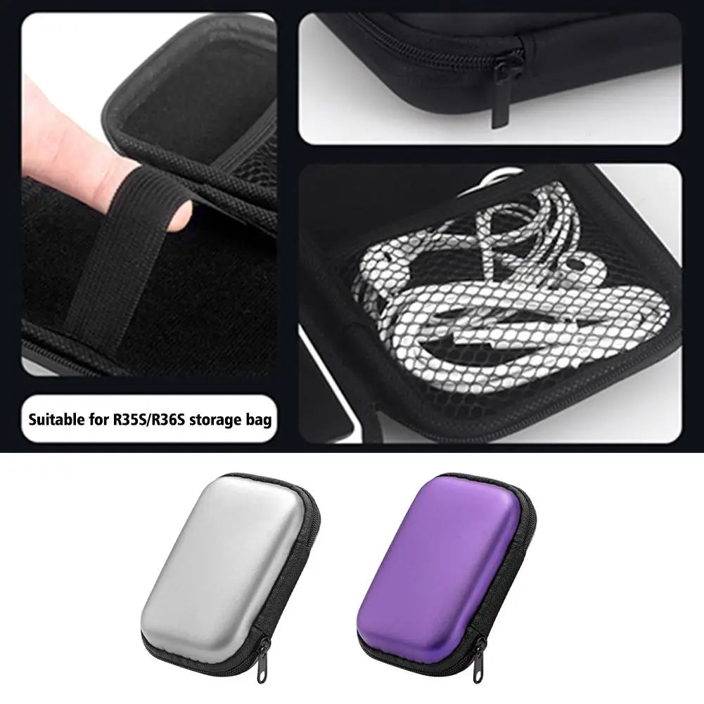 Waterproof EVA Bag for MIYOO Mini Plus, ANBERNIC RG35XX & More