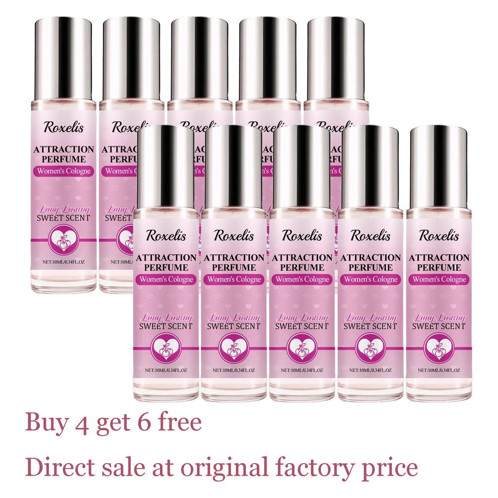 10ML Unisex Sweet Cheery Cologne Roller Long Lasting Natural Fragrance Fruity Scent Improve Self Confidence Portable Perfume Oasis Select 10 pcs United States