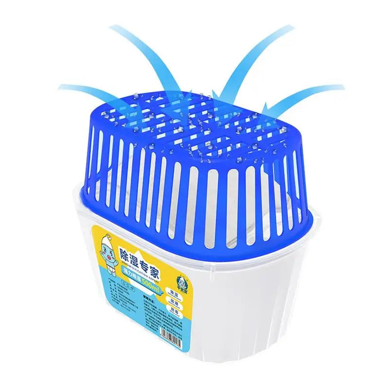 Dehumidifier Box 500ml Reusable Moisture Remover Box Safe Breath Supplies Moisture Absorber Box Rainy Season Air Purifier Oasis Select