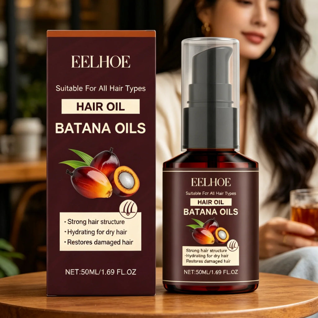 EELHOE Batana Hair Oil – Anti-Frizz Deep Nourishing Repair Hair Treatment Oil Oasis Select