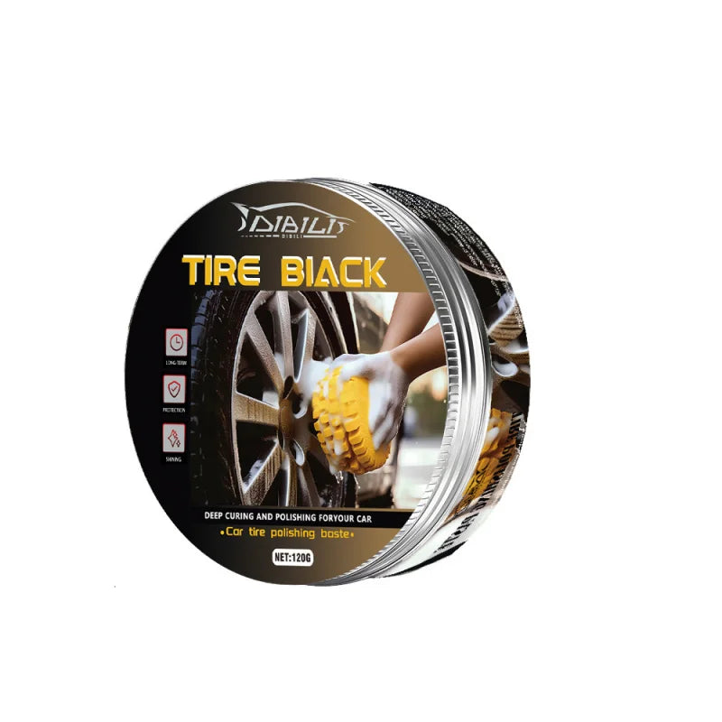 Car Tire Blackening & Plastic Polishing Maintenance Wax