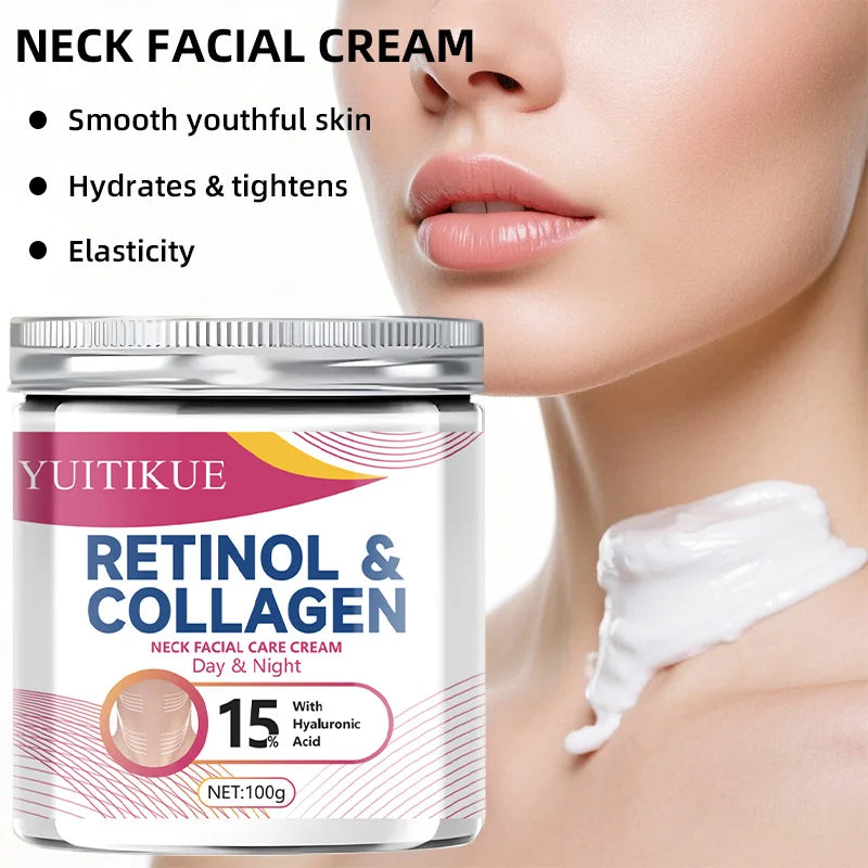 YUITIKUE Collagen Neck Cream – Firming & Anti-Wrinkle 100g