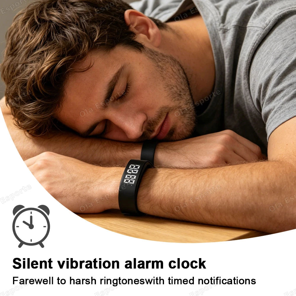Ola Esporte LED Smart Band – Pedometer, Sleep Tracker & Alarm