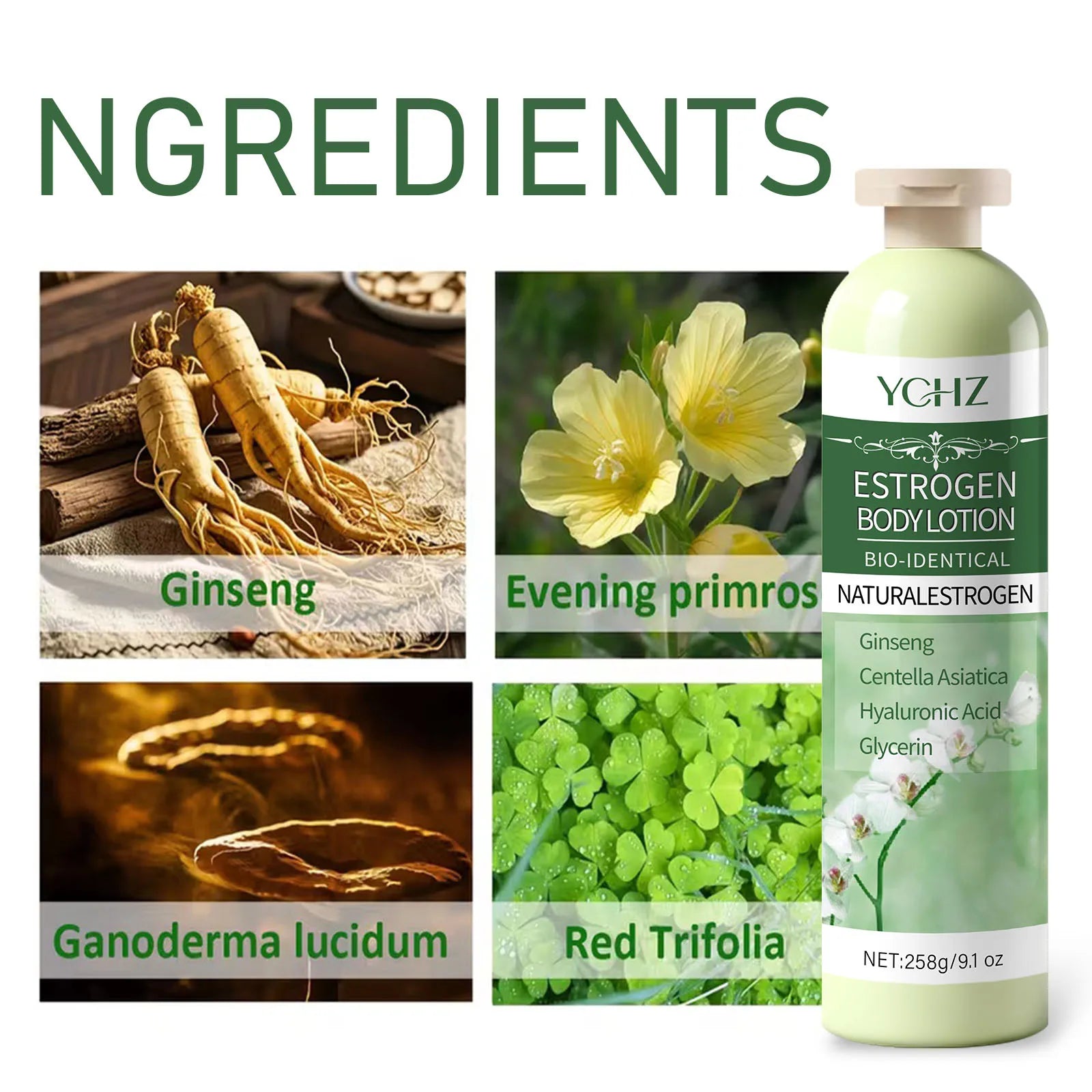 Women's Balancing Natural Body Cream – Alcohol-Free | 258g