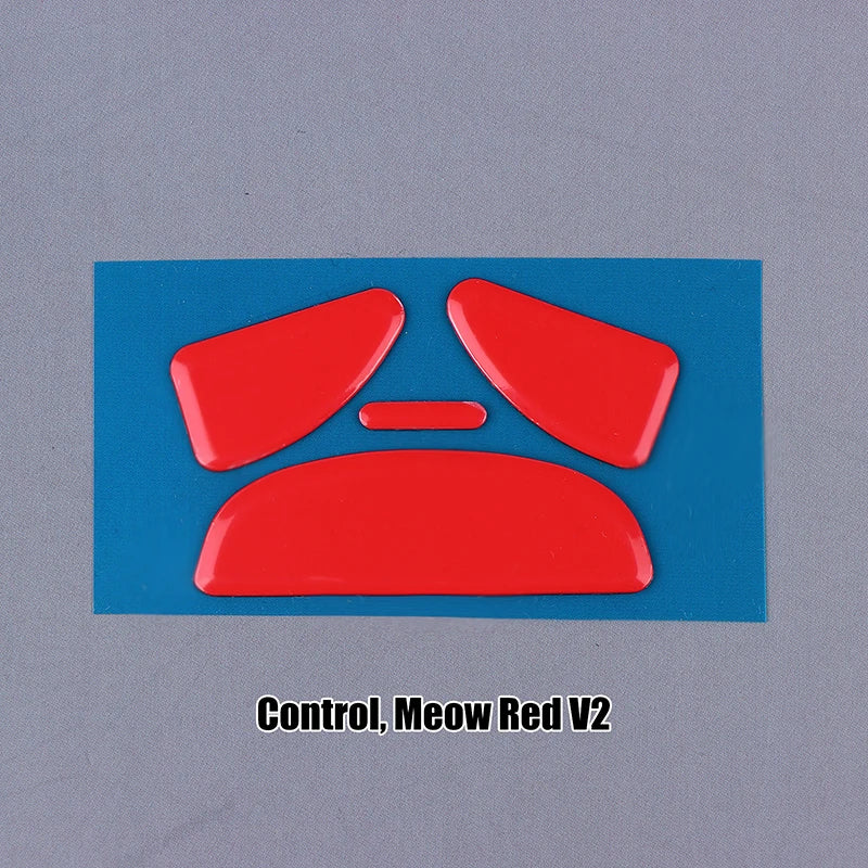 Ultraglide Mouse Skates For AJ159 Apex Pro Max Brake Control Speed Silence Mouse Feet ICE Mice Glides Oasis Select Red